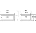 Портативный холодильник CD30 Dometic для размер