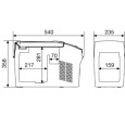 Pārnēsājams ledusskapis CDF11 Dometic izmērs