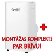 Mobilais gaisa kondicionieris MC14000 Meaco ar montāžas komplektu