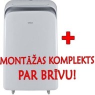 Mobilais kondicionieris ACP09AEF Vivax ar montāžas komplektu