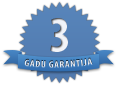 3 gadu garantija